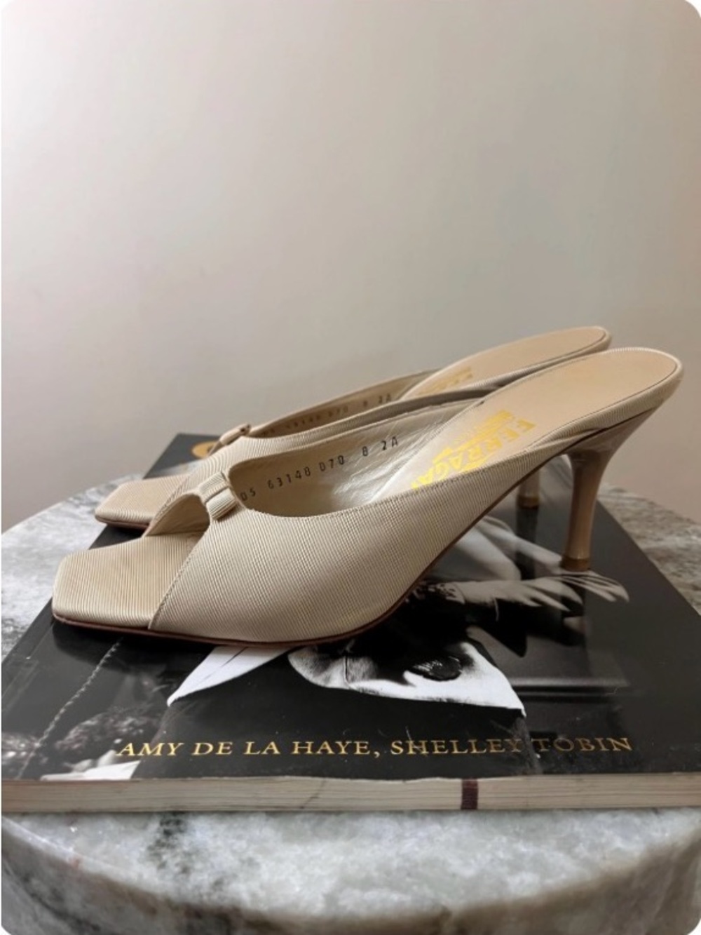 Vintage Salvatore Ferragamo Mules
